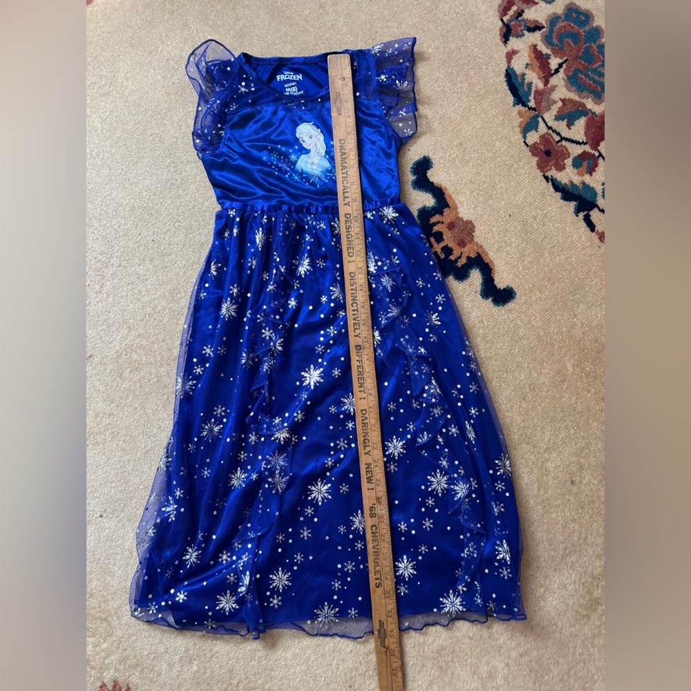 Blue Snowflake Dress